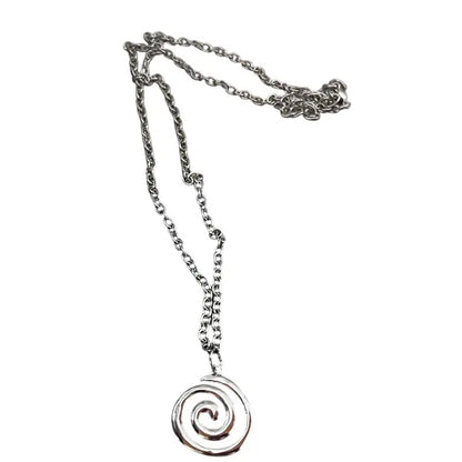 Y2K Flail Fire Heart Teeth Pendant Necklace for Women Men Charm Necklace Grunge Punk Fashion Jewelry ﻿ Vimpi
