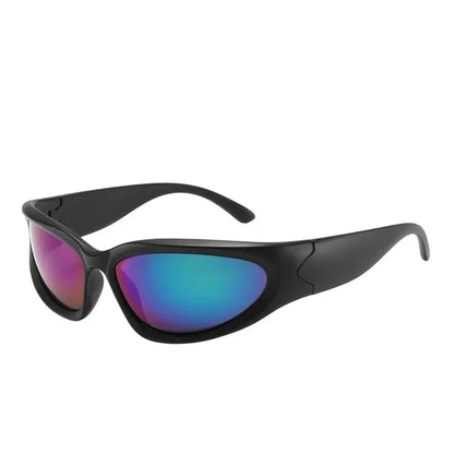 Y2k New Punk Sports Sunglasses For Men Women Luxury Brand Designer Sun Glasses Men's Fashion Vintage Shades  Goggle Eyewear Vimpi